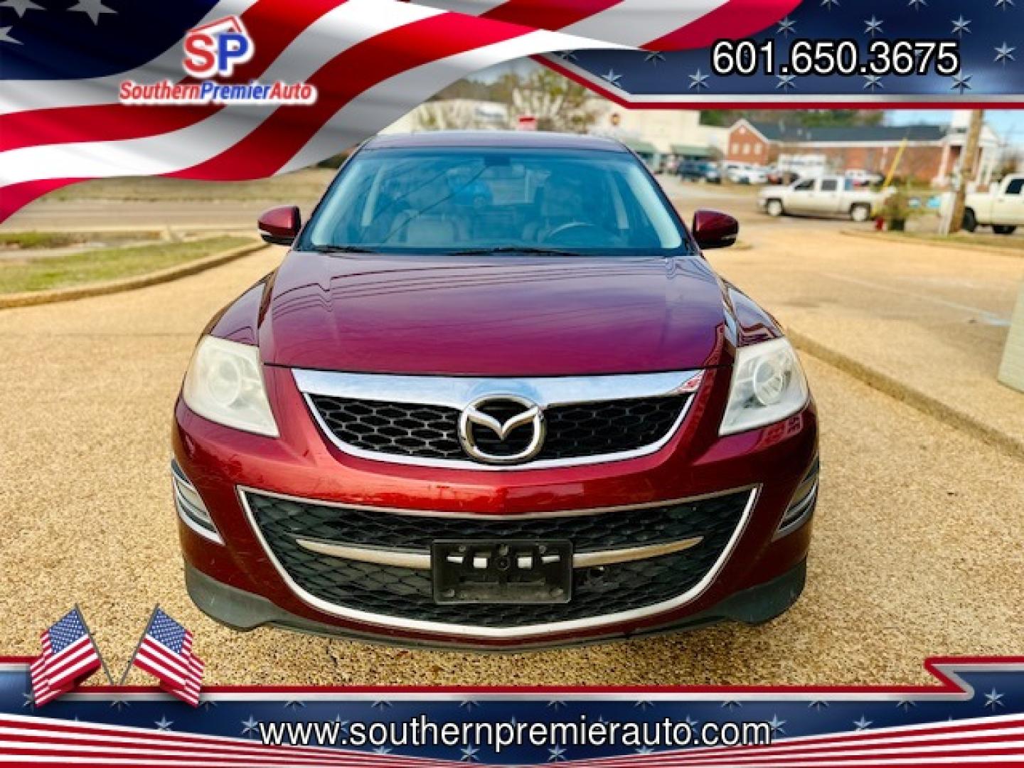 2011 RED MAZDA CX-9 GRAND TOURING (JM3TB2DA6B0) , located at 922 W. Beacon St., Philadelphia, MS, 39350, (601) 650-3675, 32.770447, -89.127151 - Photo#1